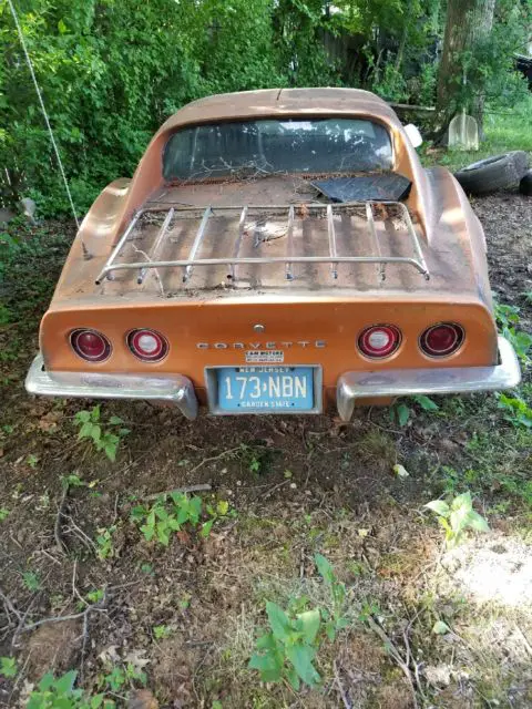 1972 corvette stingray unrestored