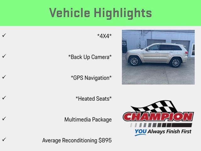 2014 jeep grand cherokee overland