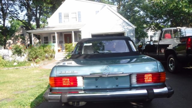 mercedes benz, 380 sl roadster, mint condition collector car