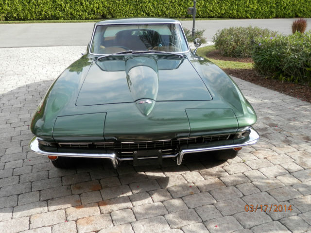 1967 corvette coupe, 327/350 hp, 4 speed