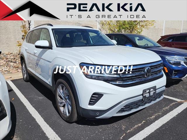 2021 volkswagen atlas 3.6l se w/technology