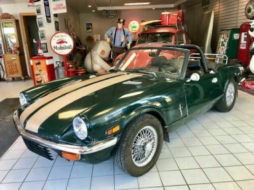 1973 triumph spitfire - nice interior - tonneau cover - runs great - receipts