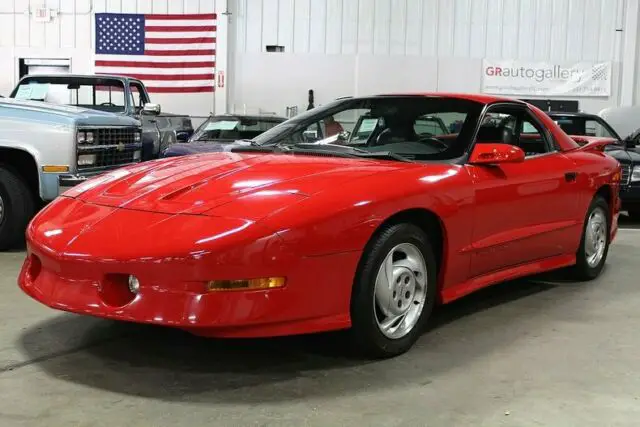 1994 pontiac firebird trans am 16530 miles red coupe 5.7 liter v8 automatic