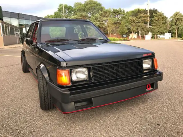 1986 dodge omni glh turbo ( restored turn-key 284hp mini monster)