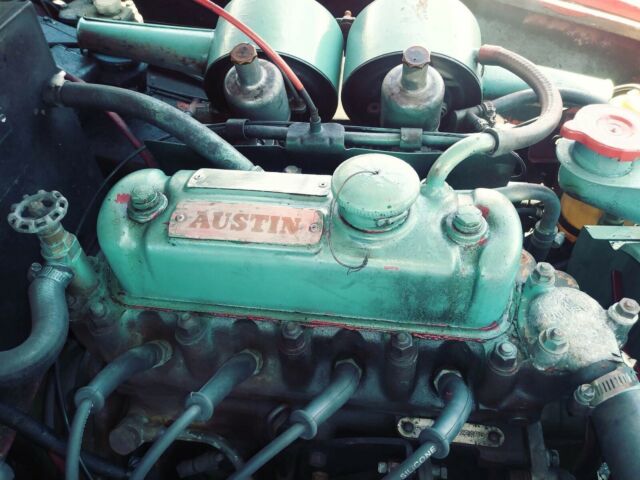 1963 austin healey sprite in-line 4 cylinder engine/4 speed manual transmission