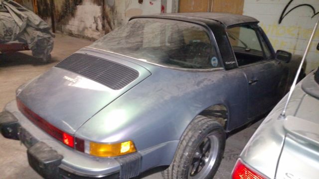 1976 porsche 911 targa top, motor included was running when removed