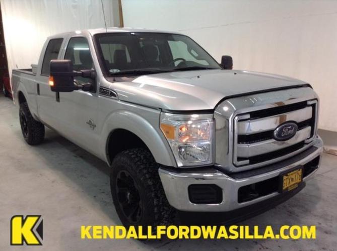 2012 ford f-250 super duty xlt 4x4 xlt 4dr crew cab 6.8 ft. sb pickup for sale in wasilla, alaska