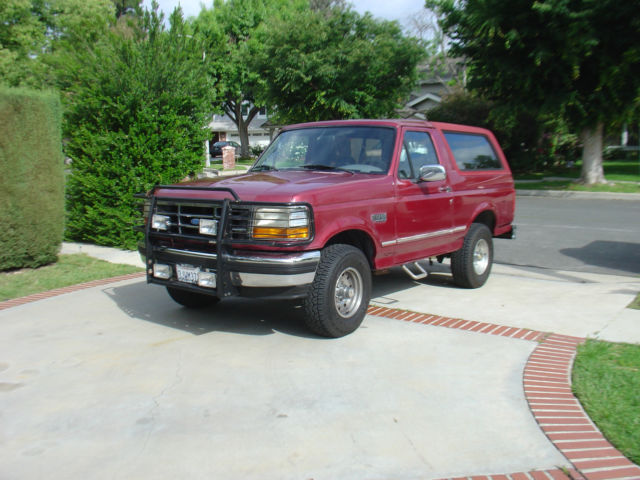 1994 ford bronco xlt 122k miles 1992 1993 1995 1996