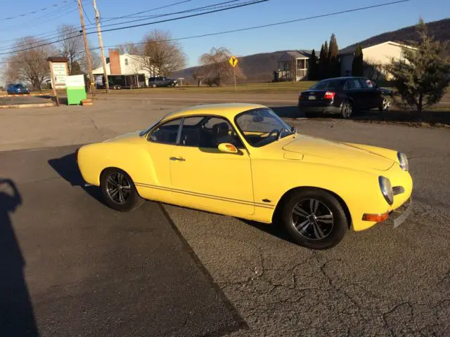 1970 volkswagen karmann ghia coupe nicely modified with lots of power