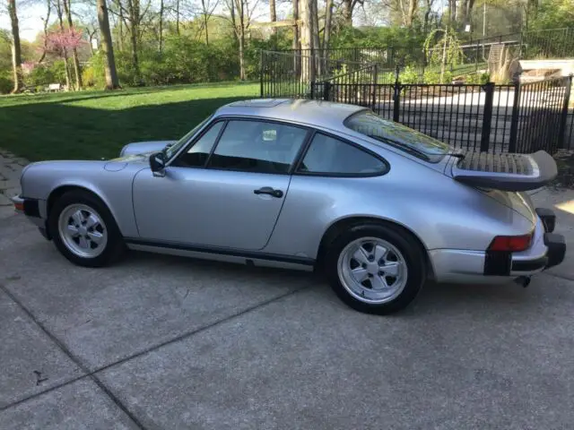 1989 silver anniversary edition 911 coupe
