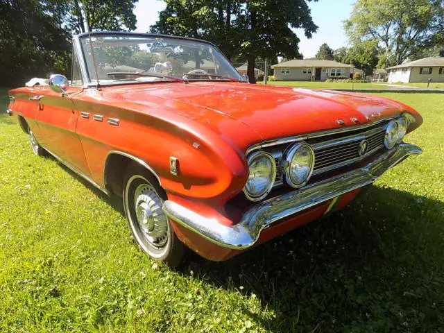1962 buick skylark convertible 215ci/190hp fireball aluminum v8