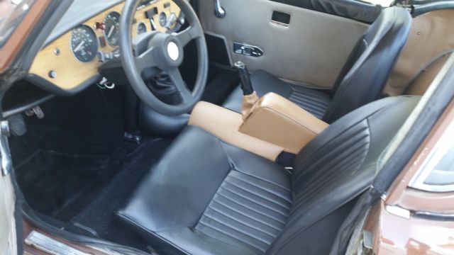 1980 triumph spitfire 1500 - overdrive and factory hardtop