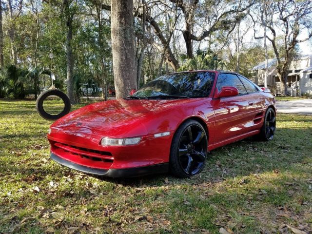 1991 toyota mr2 1mzfe v6 a/c 5-speed sw20 florida turbo na
