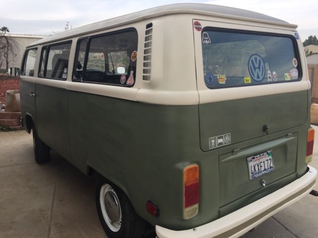 1976 vw volkswagen bus transporter kombi sweet hippie van vintage surf 76