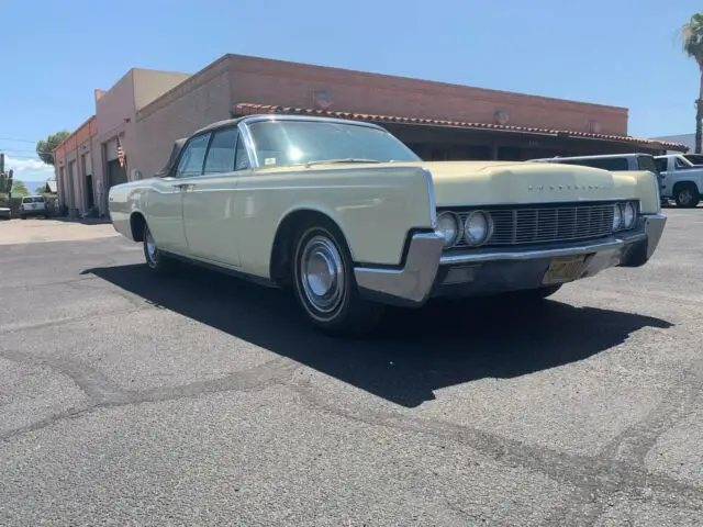 1967 lincoln continental convertable 1 of 2276 built rust free barn find