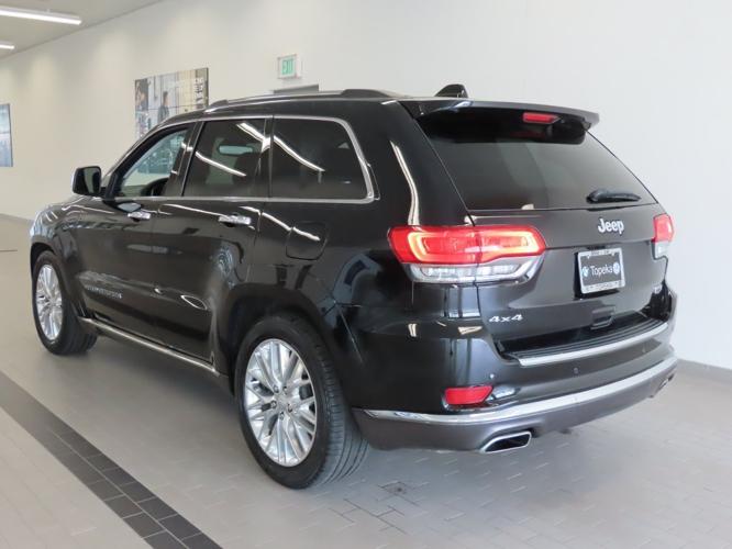 used 2017 jeep grand cherokee 4wd summit topeka, ks 66611 for sale in topeka, kansas
