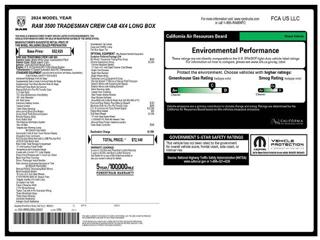 2024 RAM 3500 tradesman