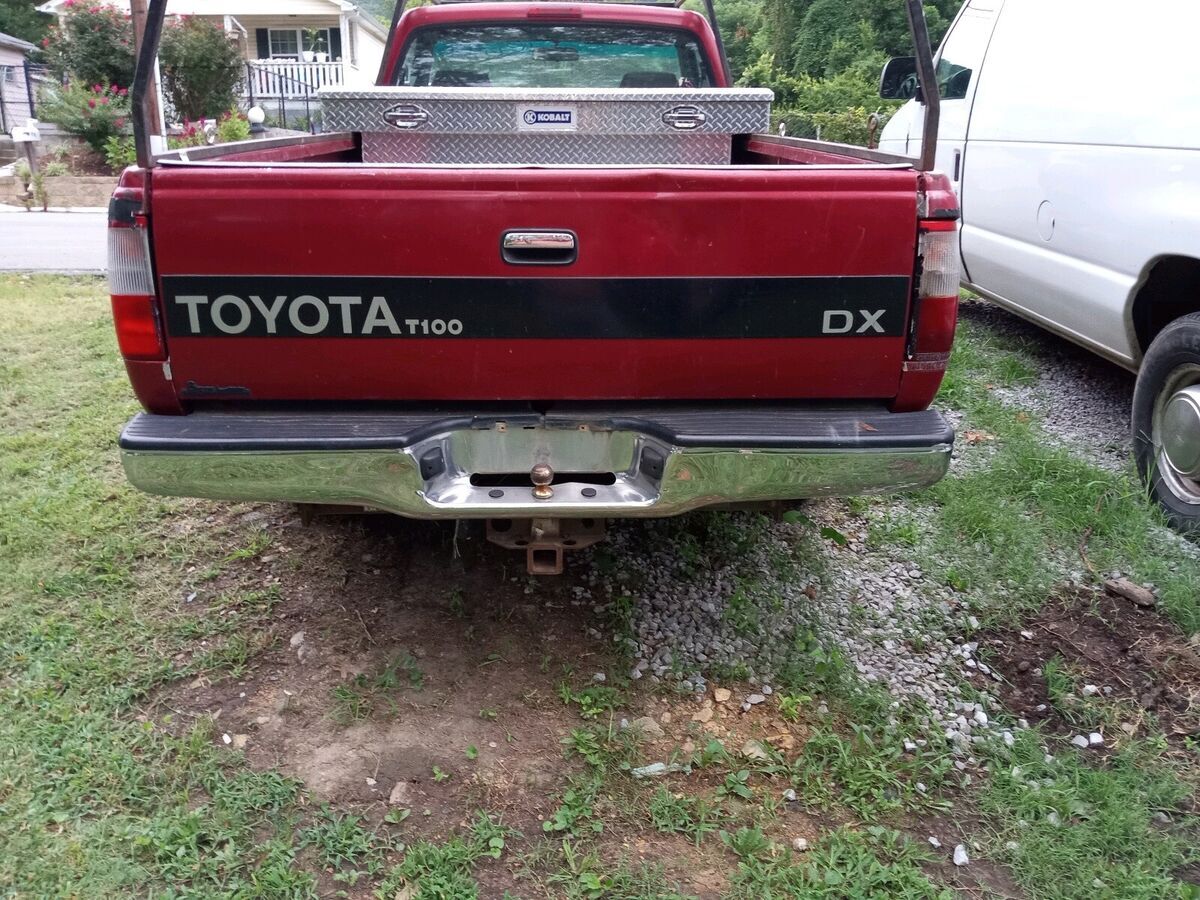 1994 toyota t100 pickup red rwd manual dx