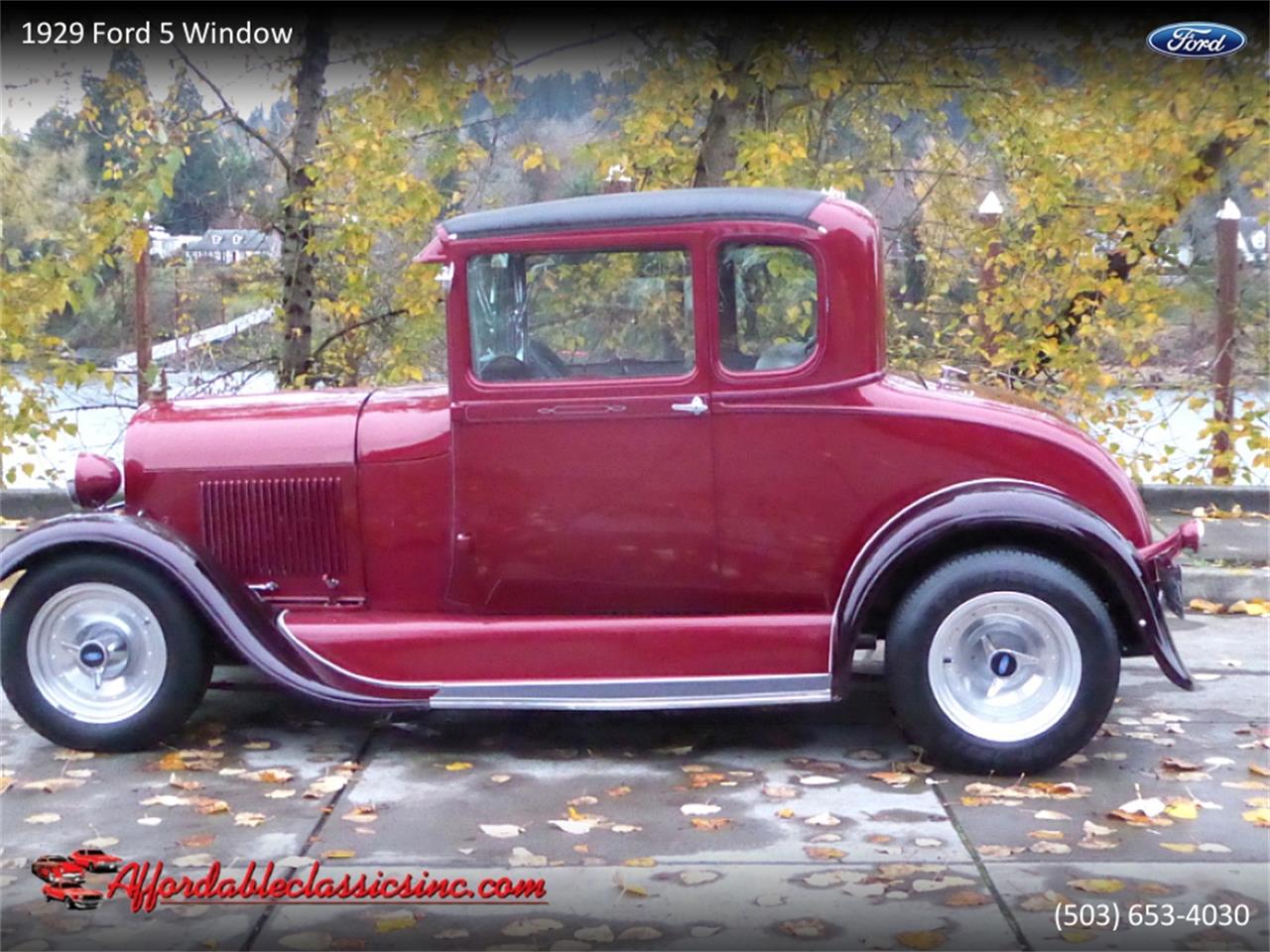 1929 ford 5-window coupe