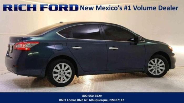 2015 nissan sentra sv sv 4dr sedan for sale in albuquerque, new mexico