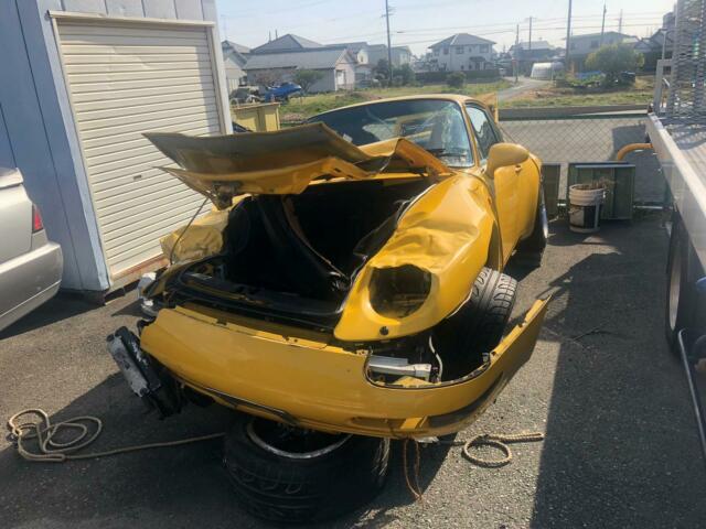 1994 porsche 993 / car or engine and transmission incl.shipping from japan to la