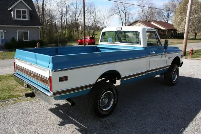 1971 chevrolet k10 4x4 super cheyenne