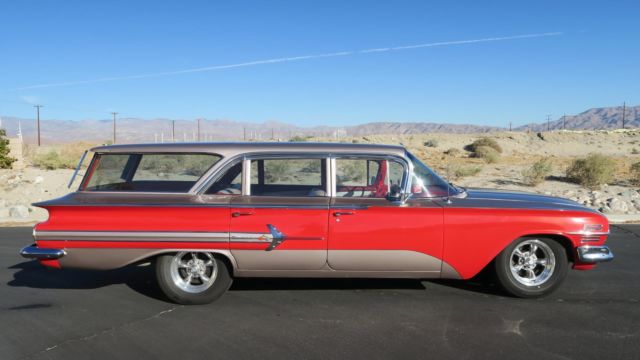 1960 chevrolet nomad wagon! 283 v8! ac! p/s! disc! 200r4!