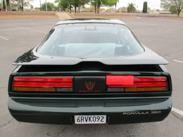 1991 pontiac firebird formula 350 low miles rust free never modified