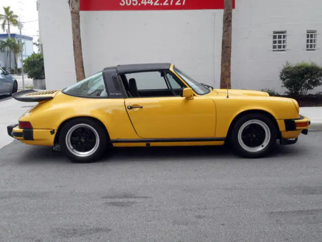 porsche 1980 911 sc targa 3.0 manual transmission - one owner - low miles - 95k!