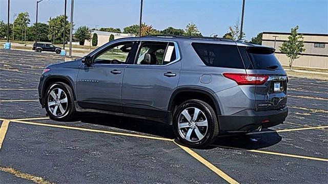 2020 chevrolet traverse lt leather