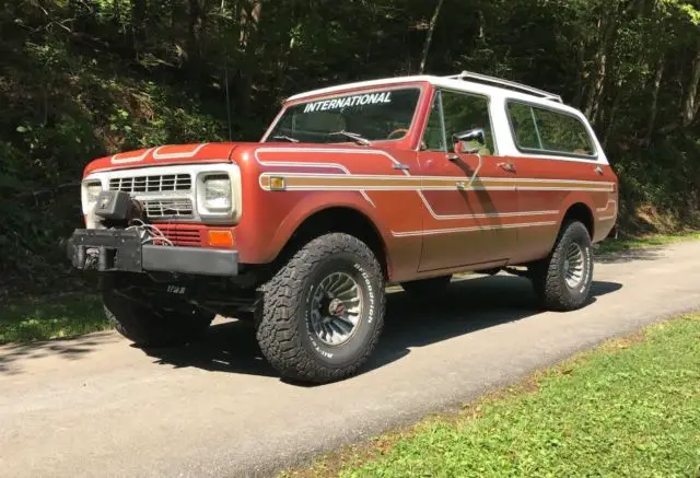 1980 international scout traveler special midas edition diesel 4x4 - no reserve!