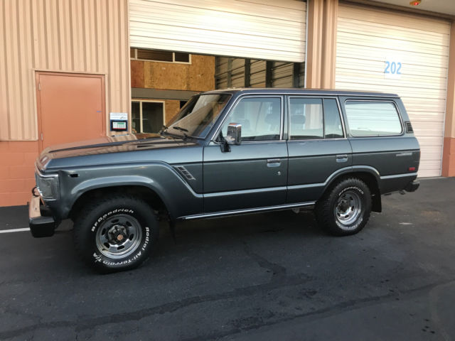 1989 toyota fj62 landcruiser no reserve original stock 4wd automatic ac