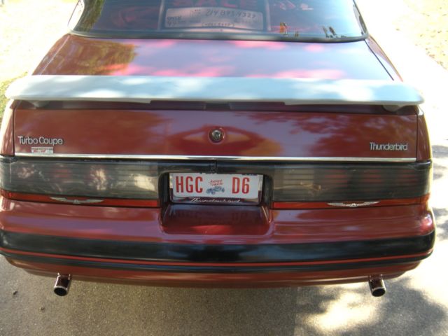 1988 thunderbird turbo, with only 50,294 miles. all original, except one repaint
