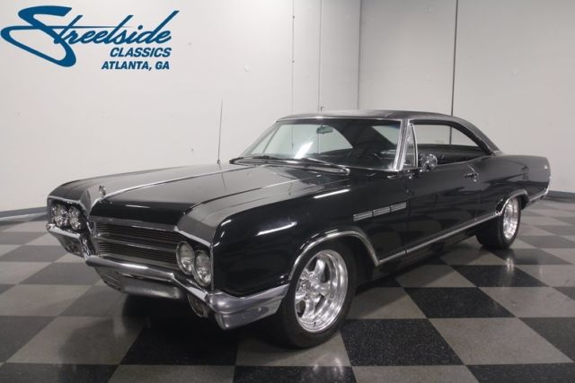 1965 buick lesabre 1666 miles black hardtop 300 v8 3 speed automatic