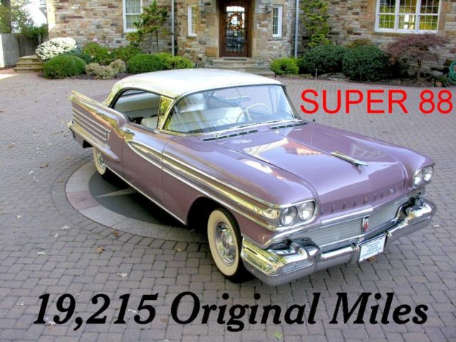 1958 oldsmobile super 88 holiday sedan original low miles one owner 58 olds