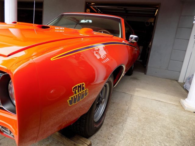1969 ram air 4 gto judge
