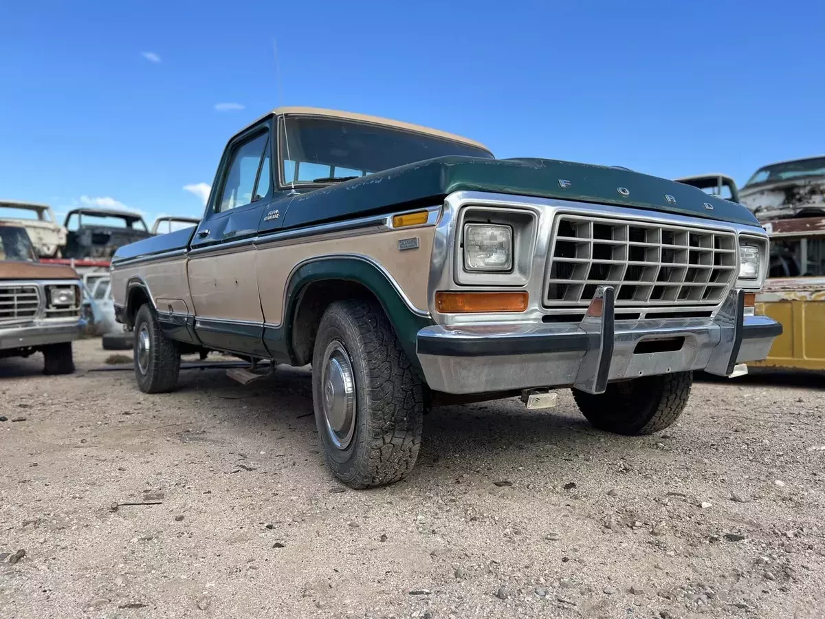 1978 ford f250 pickup green ranger