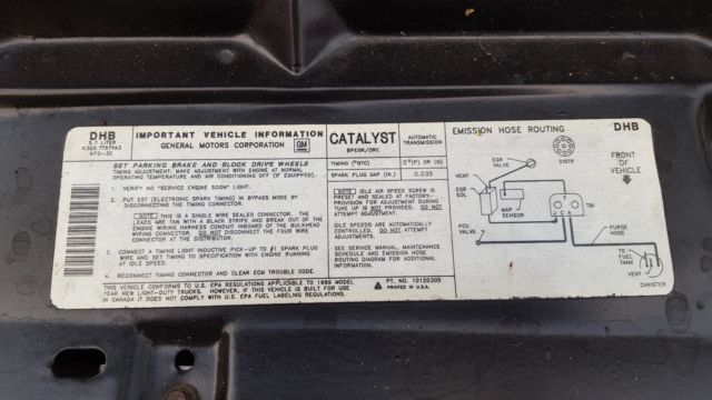 1989 k 5 chevy blazer 350 fuel injected