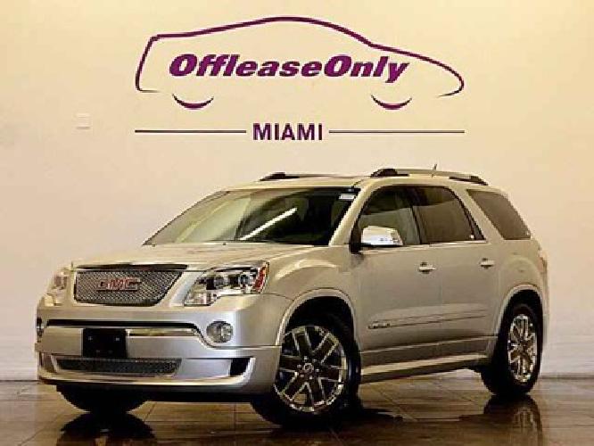 2011 gmc acadia denali awd in miami, fl