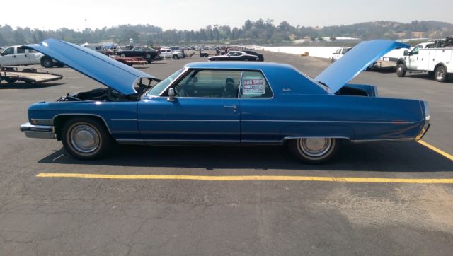 1973 cadillac de ville