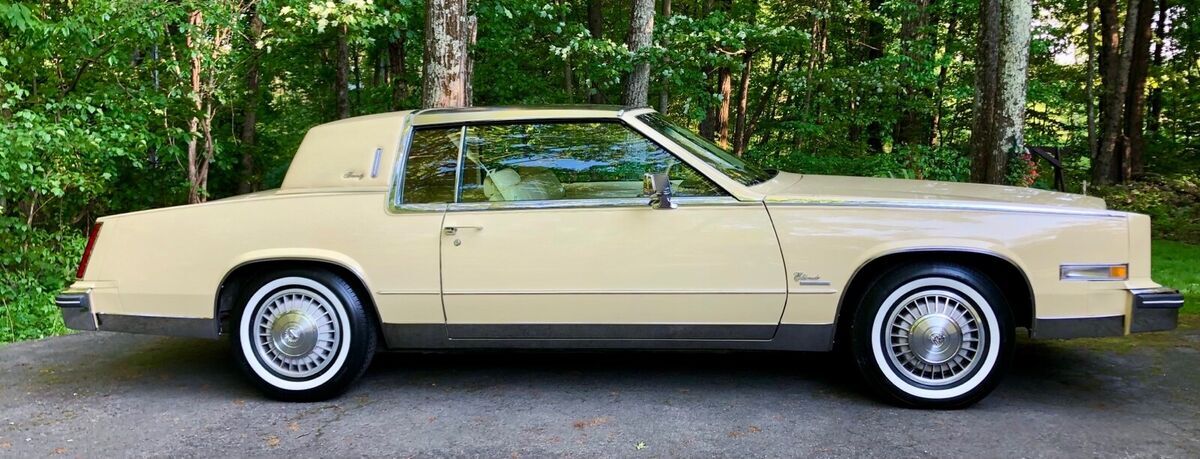 1979 cadillac eldorado coupe yellow fwd automatic