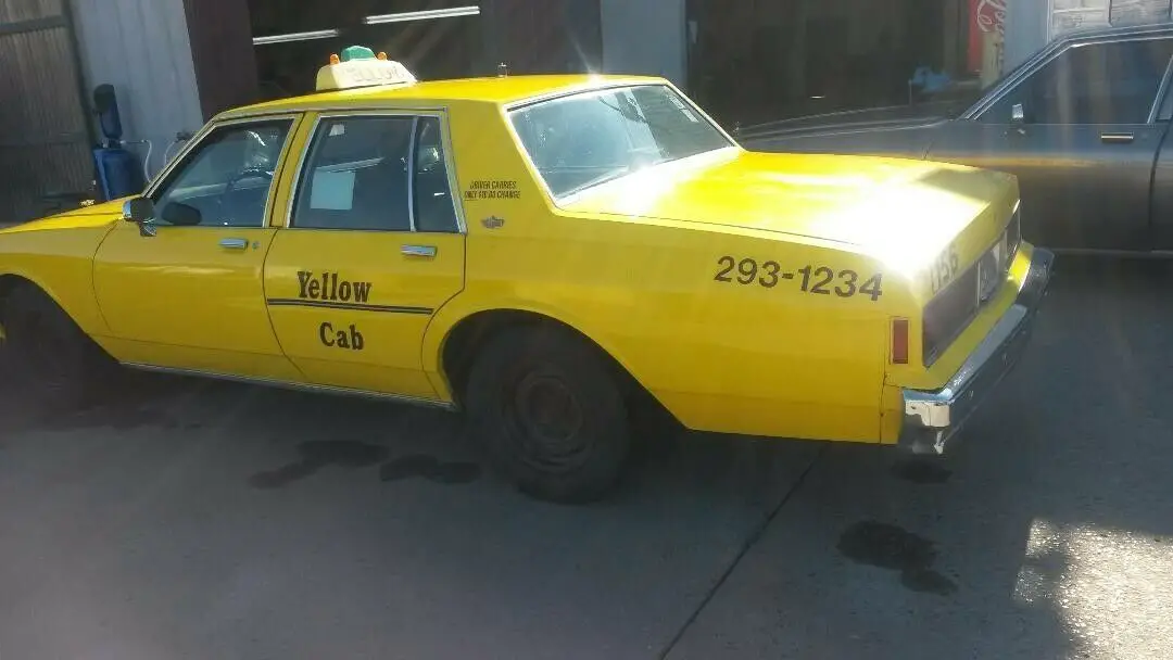 1990 chevrolet caprice 9c1 police taxi cab