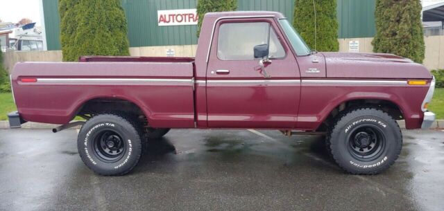 1979 ford f150 ranger 4x4 short-box