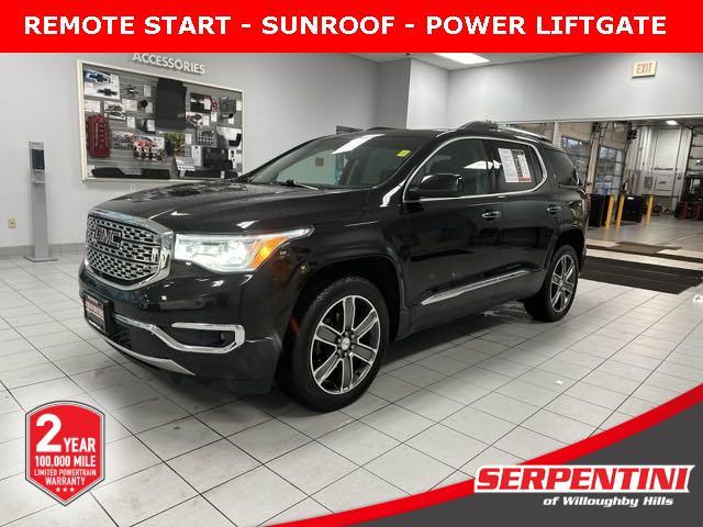 2019 gmc acadia denali