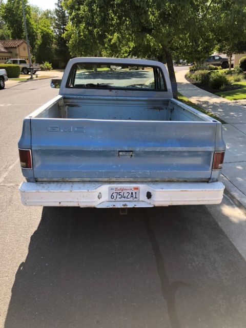 gmc c10 shortbed fleetside