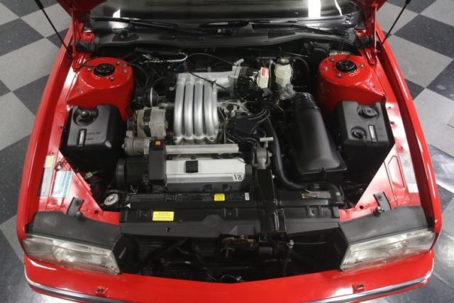 1991 cadillac allante 42957 miles red convertible 4.5 liter v8 automatic