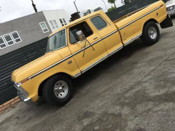 1974 ford f-250 super cab - smog exempt in ca - $9500