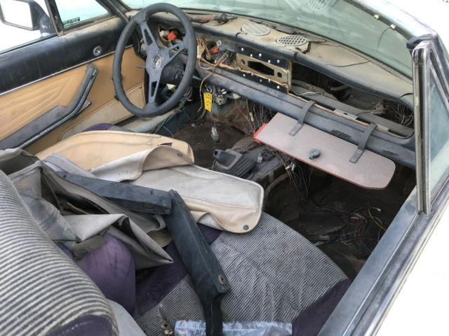 1979 fiat 124 spider convertible - body only