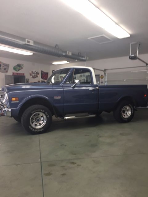 1972 gmc shortbox 4x4 frame on restoration!