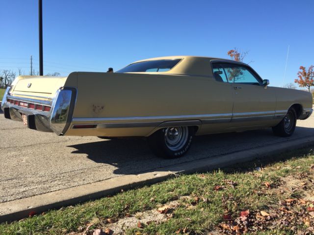 1973 chrysler new yorker brougham 2 dr special order car loaded survivor car !!!